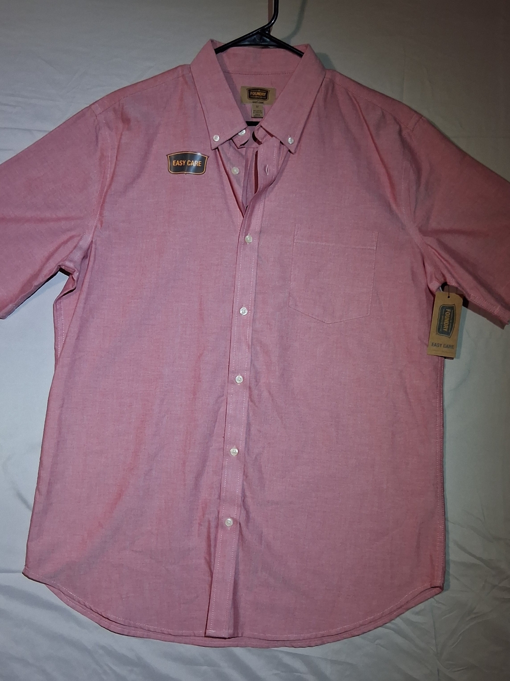 The Foundry Supply Co. Men's Pink Button-Down Shirt